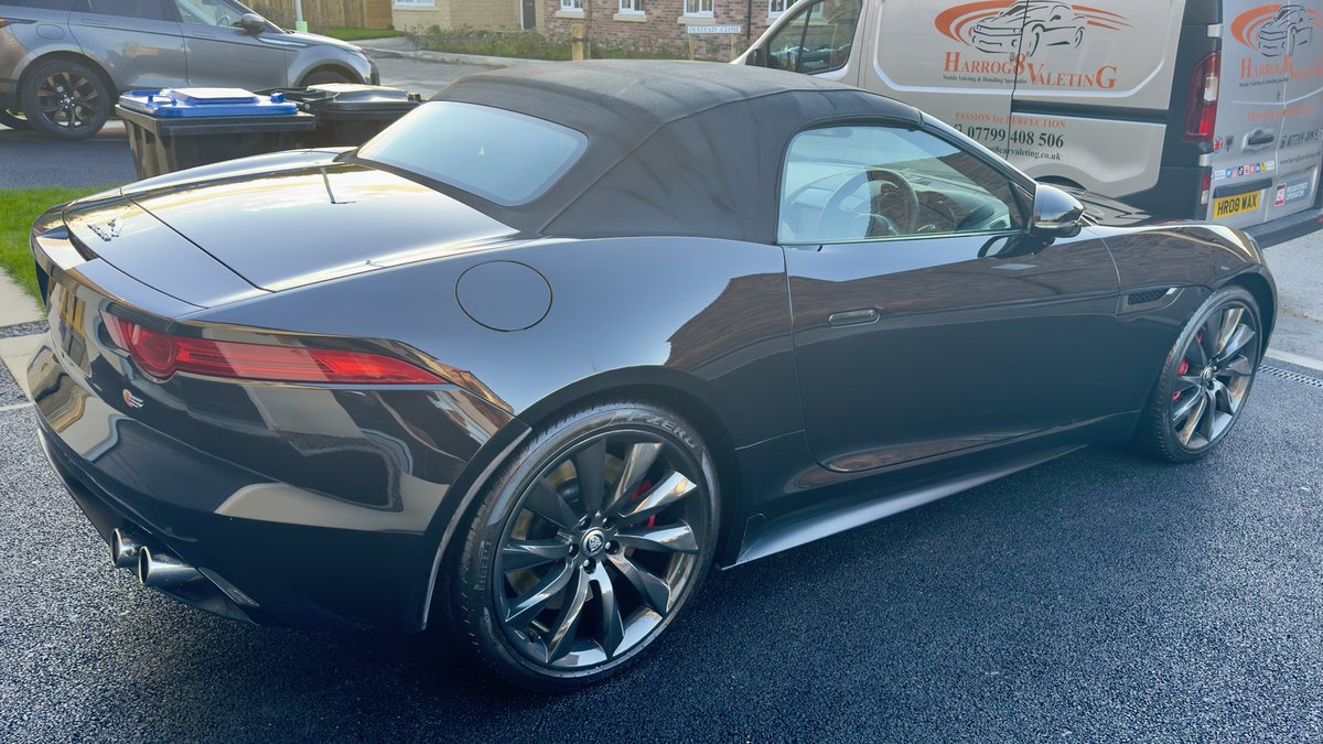 🗣<a href="/tomseedfitness/">TS</a> #jaguar #jaguarftypes #detailed #attentiontodetail #mobilevaleting #passionforperfection #detailing #harrog8valeting #harrog8 #yorkshire #valetingyorkshire #harrogate 
✅ PASSION for PERFECTION 💎©️2011
📲➡️: 07799 408 506 ⏰🗓📍
🌍➡️: harrog8carvaleting.co.uk