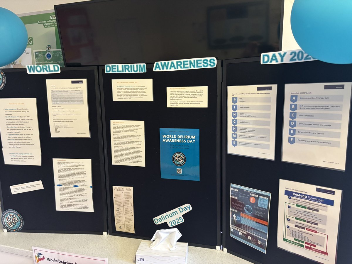 Julie Horrocks (@juliehorrocks18) on Twitter photo Today we raised awareness at <a href="/Tghcritcare/">Critical Care TGH</a> for #WDAD
1) Raise awareness
2)Identify those at risk
3)Know the signs
4)Support research
5)Advocate
6)Support and engage with patients and their families.
<a href="/kyle_bayley/">Kyle.bayley</a> <a href="/CWadsworth1993/">Claire Wadsworth</a> <a href="/wendyhadfield/">Wendy Hadfield</a> <a href="/m_dalston/">Marian Dalston</a> #WDAD2025 Today we raised awareness at <a href="/Tghcritcare/">Critical Care TGH</a> for #WDAD
1) Raise awareness
2)Identify those at risk
3)Know the signs
4)Support research
5)Advocate
6)Support and engage with patients and their families.
<a href="/kyle_bayley/">Kyle.bayley</a> <a href="/CWadsworth1993/">Claire Wadsworth</a> <a href="/wendyhadfield/">Wendy Hadfield</a> <a href="/m_dalston/">Marian Dalston</a> #WDAD2025