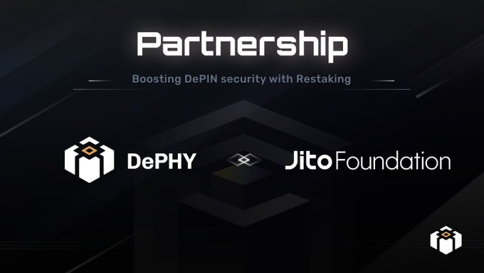 SolanaUnivers's tweet photo. 🚀 @dephynetwork and @jito_sol are powering the Future of DePIN!

🔗 Integrating Jito’s Restaking protocol to enhance security

🛡️ Strengthening DePHY’s infrastructure for scalability

💰 Unlocking new yield opportunities for (re)stakers

🔽VISIT
https://t.co/5d6ySks9OO
#DePHY #Jito #DePIN #Solana