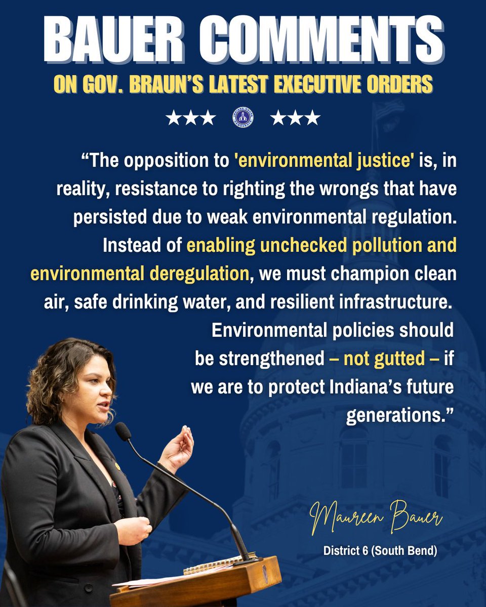 Read my full remarks here 🔗: indianahousedemocrats.org/news/bauer-env…