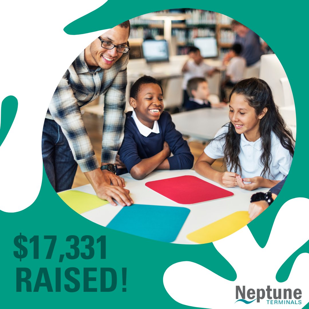 We’re thrilled to share that the Upper Lynn Elementary 2025 Online Silent Auction raised an amazing $17,331! Neptune Terminals was proud to contribute to this event, helping support vital school programs like library books, field trips, arts supplies, and classroom resources.