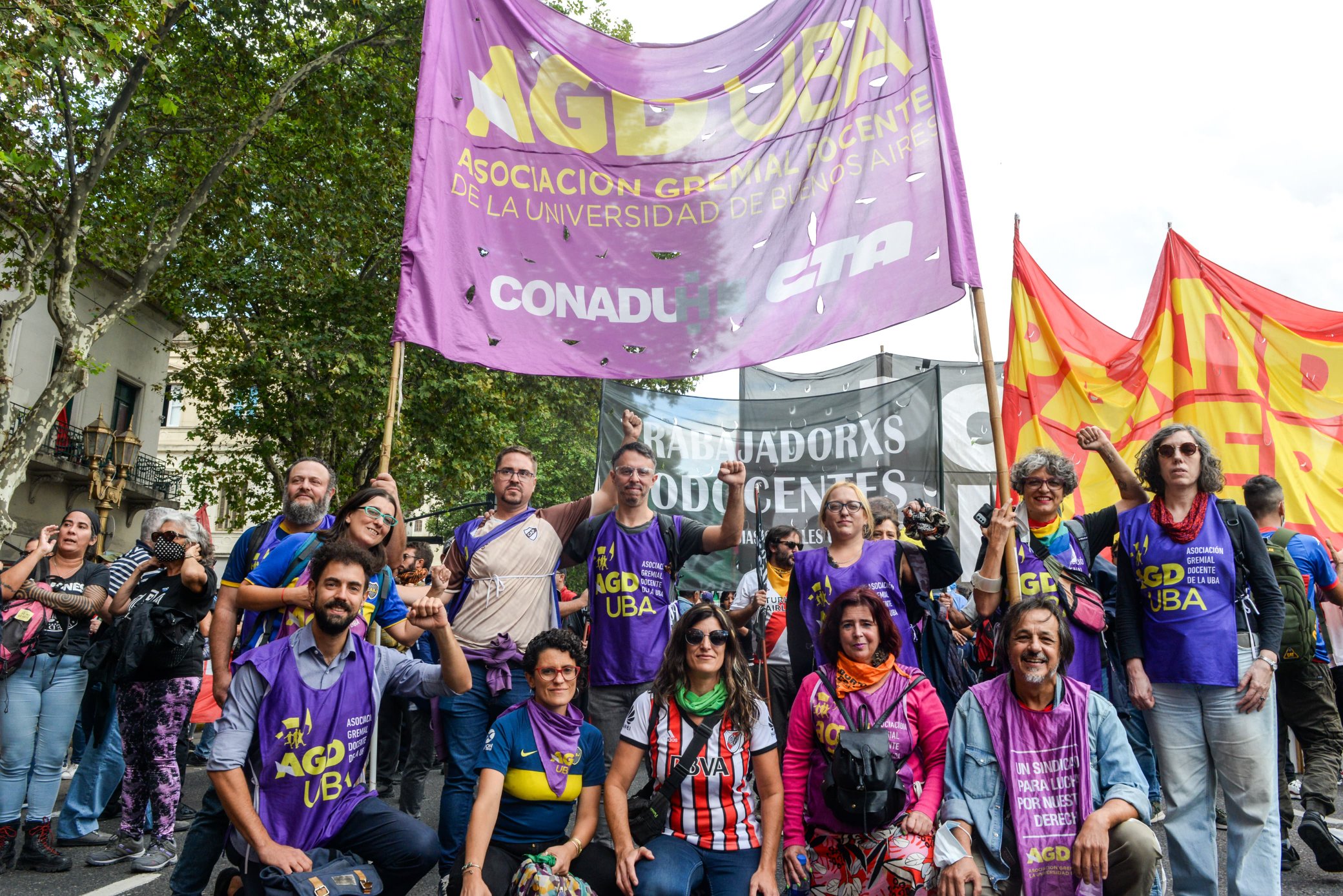 Por "la criminal represión desatada por la ministra Patricia Bullrich" a la protesta de los jubilados, los docentes de la UBA van a un nuevo paro de 24 horas