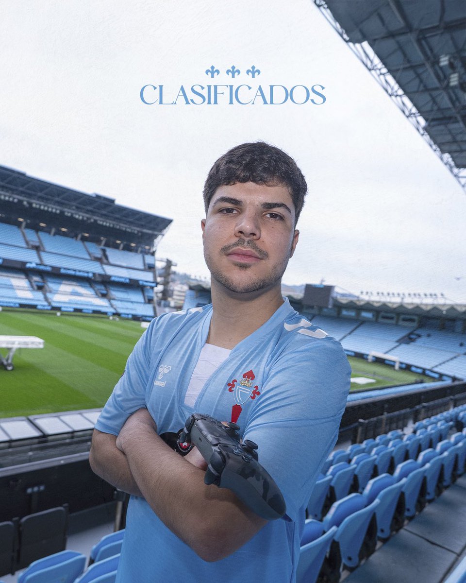 RC Celta eSports (@esportsrccelta) on Twitter photo 🤩 ¡𝗖𝗟𝗔𝗦𝗜𝗙𝗜𝗖𝗔𝗗𝗢𝗦 𝗔 𝗟𝗔 𝗖𝗨𝗣! 🏆
🤝 5-5 🆚 <a href="/deportivoalaves/">#animopues</a>
🤝 4-4 🆚 @realoviedo
🤝 3-3 🆚 <a href="/racingferrolsad/">Racing Club Ferrol</a>
❌ 5-6 🆚 <a href="/eSports_UDLP/">Las Palmas Unity 🔥</a>
<a href="/dsaanchez_/">dsaanchez</a> se clasifica a la @laliga_fcpro Cup 24/25 tras conseguir la tercera plaza. ¡Muchas felicidades! 🩵 🤩 ¡𝗖𝗟𝗔𝗦𝗜𝗙𝗜𝗖𝗔𝗗𝗢𝗦 𝗔 𝗟𝗔 𝗖𝗨𝗣! 🏆
🤝 5-5 🆚 <a href="/deportivoalaves/">#animopues</a>
🤝 4-4 🆚 @realoviedo
🤝 3-3 🆚 <a href="/racingferrolsad/">Racing Club Ferrol</a>
❌ 5-6 🆚 <a href="/eSports_UDLP/">Las Palmas Unity 🔥</a>
<a href="/dsaanchez_/">dsaanchez</a> se clasifica a la @laliga_fcpro Cup 24/25 tras conseguir la tercera plaza. ¡Muchas felicidades! 🩵