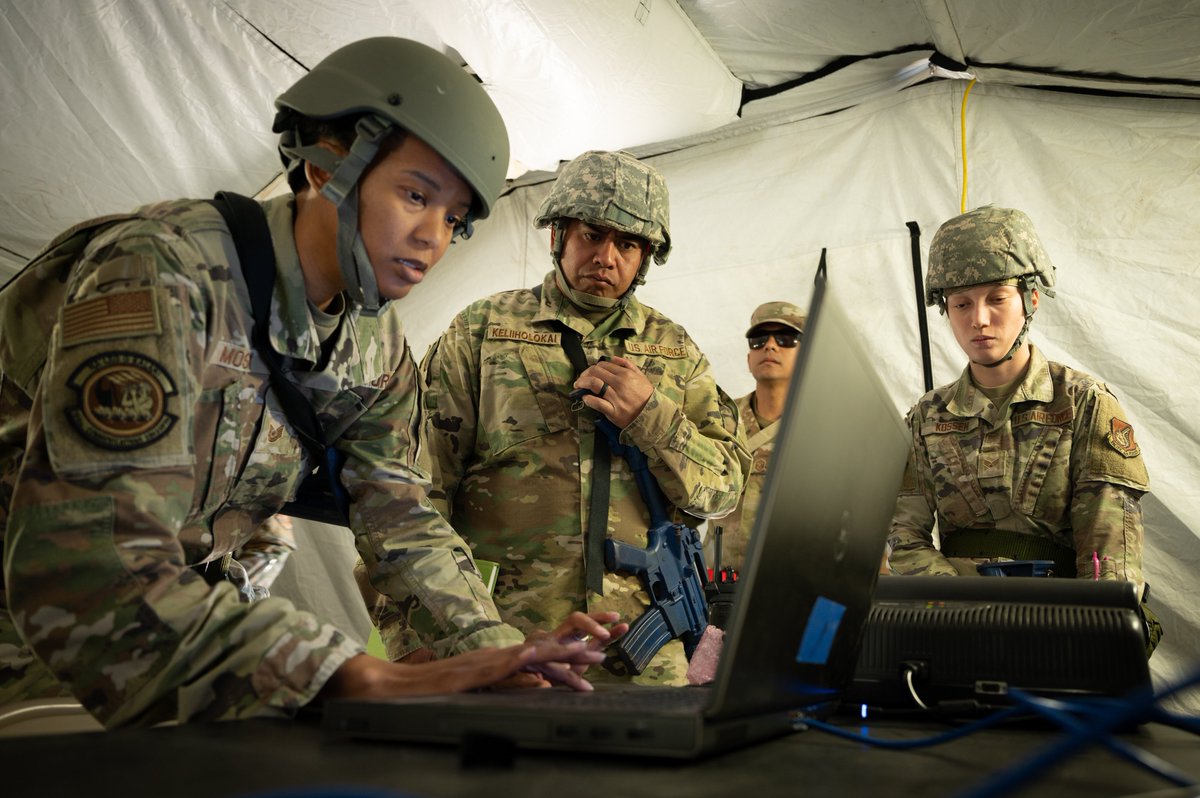 .<a href="/HiAirGuard/">Hawaii Air National Guard</a> Airmen sharpened their #warfighter skills during an intense training exercise geared toward enhancing command and control, accountability and control center operations. 🔗ngpa.us/30856