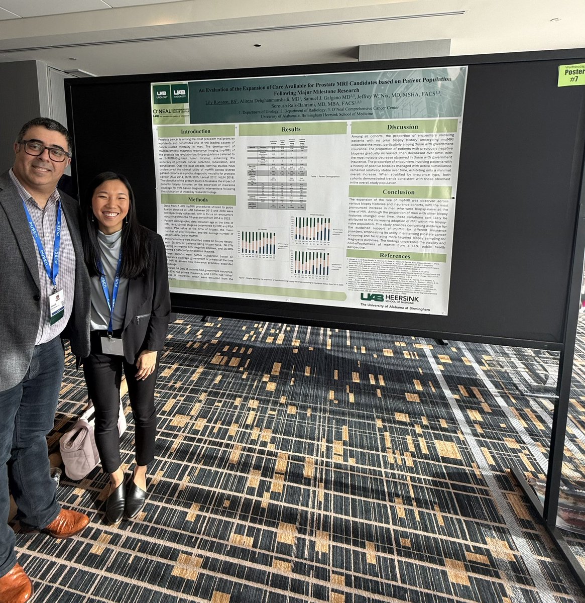 Soroush Rais-Bahrami, MD, MBA, FACS (@raisbahrami) on Twitter photo Kicking off <a href="/SES_AUA/">Southeastern Section</a> #SESAUA25 with poster sessions! Proud to highlight MS2 <a href="/lilyroyston/">lily royston</a> of <a href="/UABHeersink/">UAB Heersink School of Medicine</a> <a href="/UABUrology/">UAB Urology</a> presenting insurance coverage and access to #ProstateCancer MRI over a decade! Kicking off <a href="/SES_AUA/">Southeastern Section</a> #SESAUA25 with poster sessions! Proud to highlight MS2 <a href="/lilyroyston/">lily royston</a> of <a href="/UABHeersink/">UAB Heersink School of Medicine</a> <a href="/UABUrology/">UAB Urology</a> presenting insurance coverage and access to #ProstateCancer MRI over a decade!