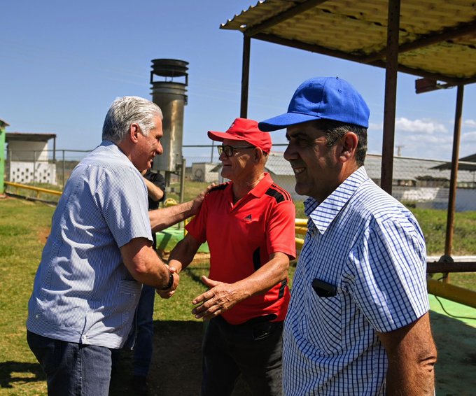Foto tomada de @PresidenciaCuba