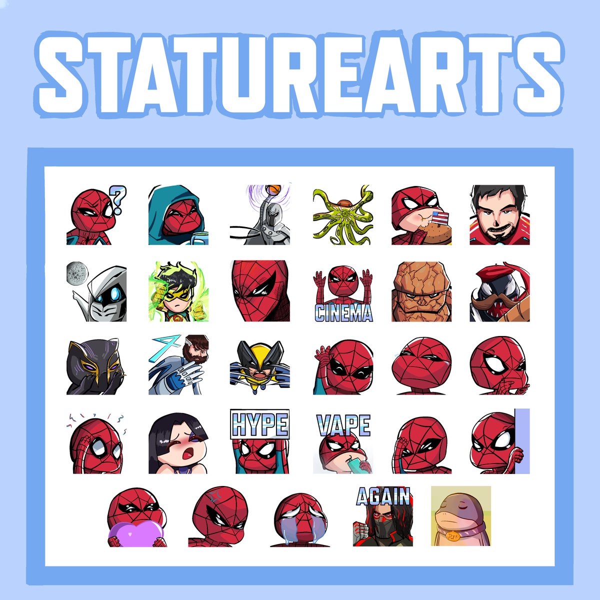 Heyy guys I have some biggg news, I got the opportunity to draw the new emotes and badges for <a href="/necros_ow/">Necros</a>, I’m really proud of how it turned out and I really hope y’all like it. If you’re interested in commissioning me just dm me and we can talk about prices and that sort of stuff