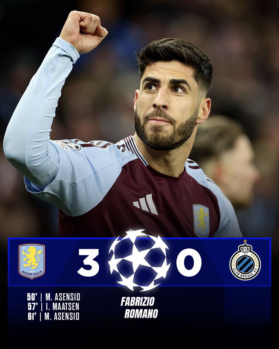 FabrizioRomano's tweet photo. 🚨 Next round: Aston Villa vs PSG. 🟣🔵 https://t.co/MkVmpqchkU