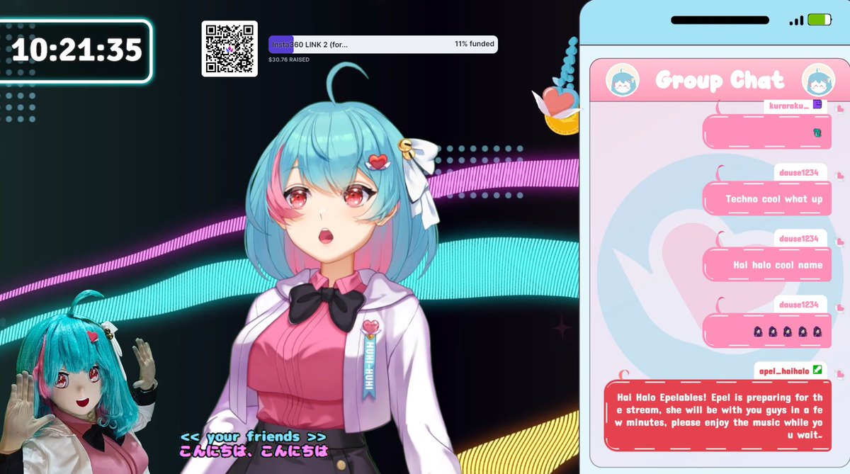 HaiHaloEpel's tweet photo. Epel is currently streaming and yapping on Twitch! Let's say hi and visit her! https://t.co/hFpLuiJnXm https://t.co/i4FJfpiRYi