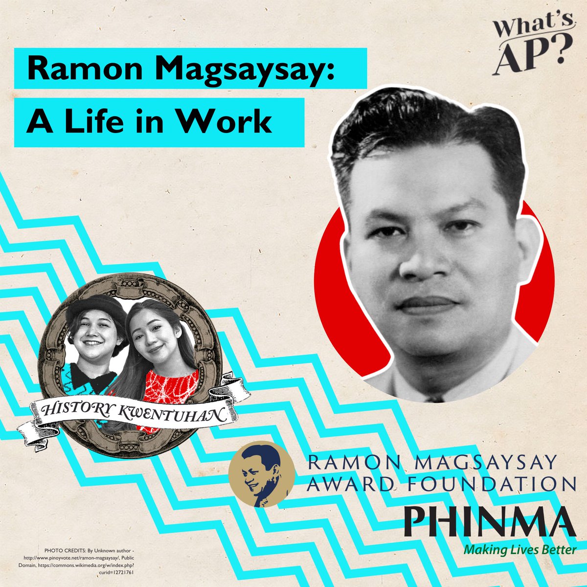 Kicking off a special series on Ramon Magsaysay! On March 17, we honor his life, leadership &amp; legacy.

His impact lives on through the Ramon Magsaysay Award, Asia’s premier prize for transformative leadership.

Featuring Cheche Lazaro!

🎧 Listen: spoti.fi/4hpR1ml
