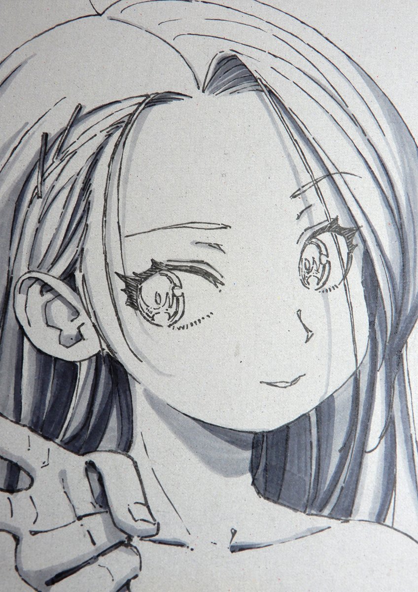 影つけ。 