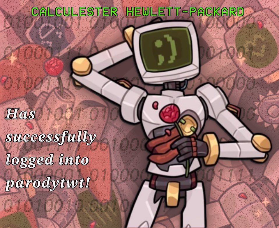 CALCULESTERV1_1's tweet image. Good [TIME OF DAY NOT FOUND] new friends, I have been informed on very good things about this place, and I am ready to engage in conversation!

[//calculester  joins #PARODYTWT!]