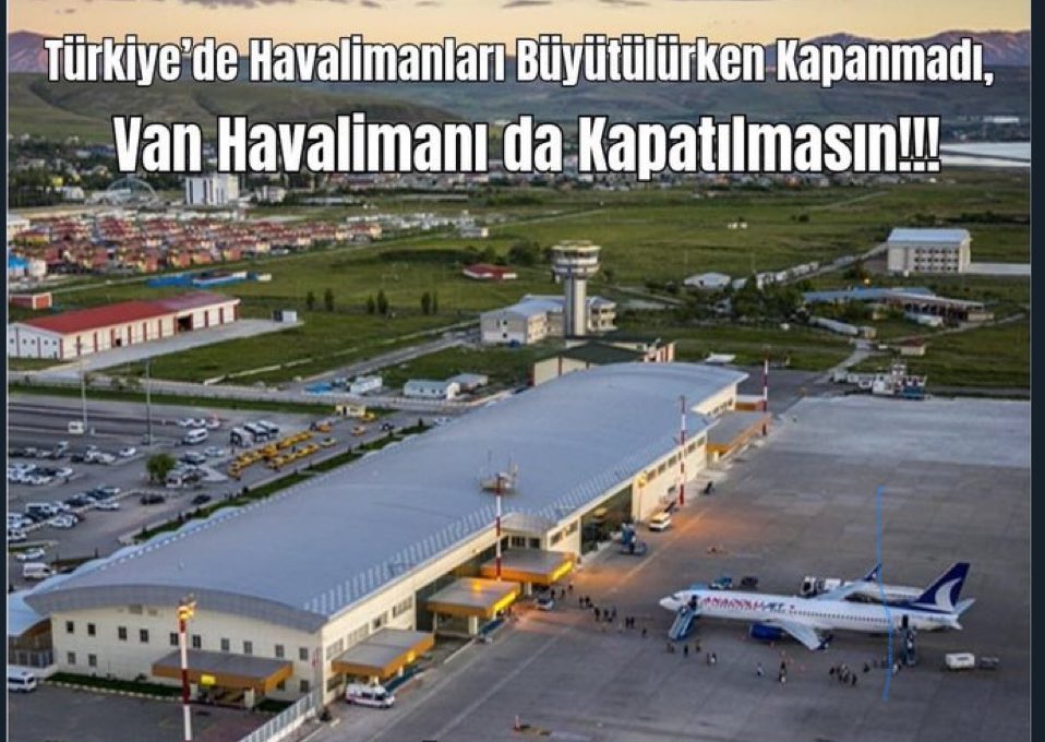 ALİ SÜER (@alisuer65) on Twitter photo Kentin yararını gözetmeksizin alınan karar acilen gözden geçirilmeli;
Havaalanının büyütülmesi ilimiz adına önem arz ediyor.Ancak uçuşlar aksamayacak şekilde planlama yapılması gerekiyor.Almış olduğunuz yanlış kararın düzeltilmesi gerekir <a href="/UABakanligi/">T.C. Ulaştırma ve Altyapı Bakanlığı</a> Kentin yararını gözetmeksizin alınan karar acilen gözden geçirilmeli;
Havaalanının büyütülmesi ilimiz adına önem arz ediyor.Ancak uçuşlar aksamayacak şekilde planlama yapılması gerekiyor.Almış olduğunuz yanlış kararın düzeltilmesi gerekir <a href="/UABakanligi/">T.C. Ulaştırma ve Altyapı Bakanlığı</a>