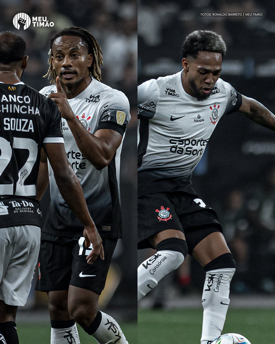 MeuTimao's tweet photo. Mesmo com a eliminação, temos que valorizar esses dois.

Jogaram muito! 👏

📸 Ronaldo Barreto / Meu Timão https://t.co/6LEPBajYPQ