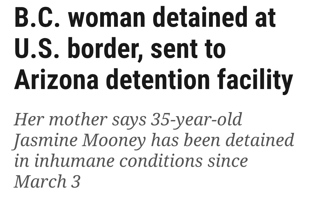 TheFrankDomenic's tweet image. Do not travel to the US right now. This is crazy. #canada #cdnpoli