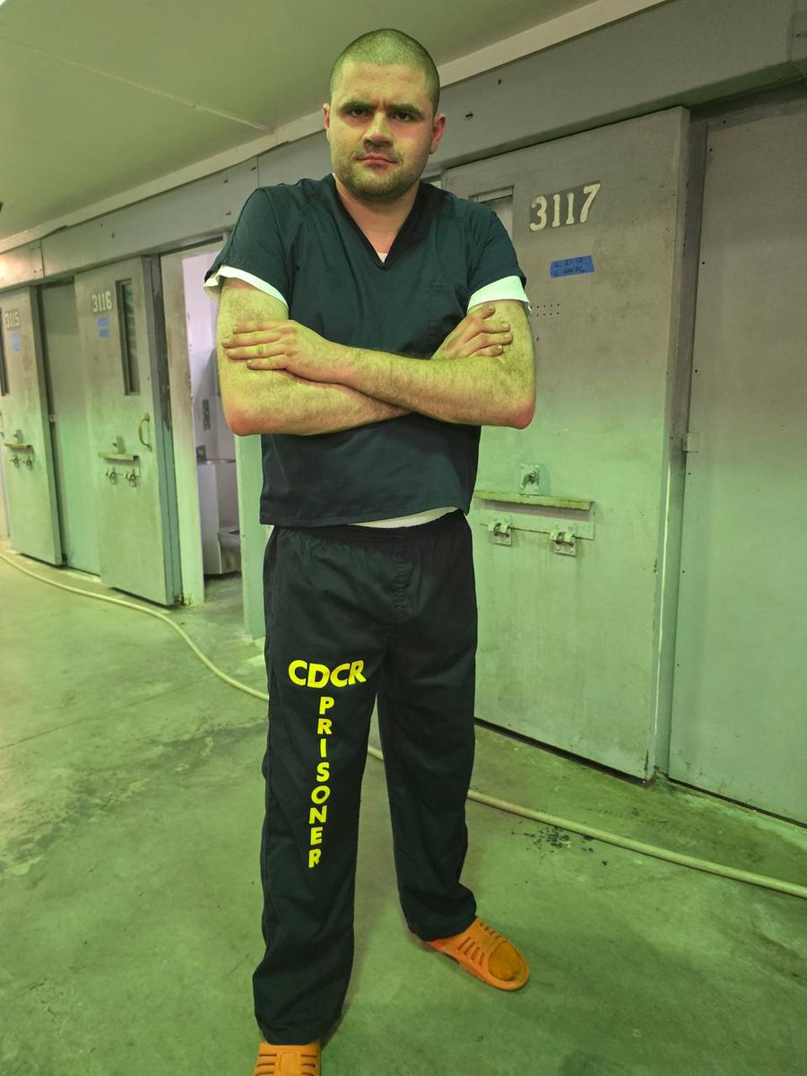 InmateCT's tweet image. Serving time in California