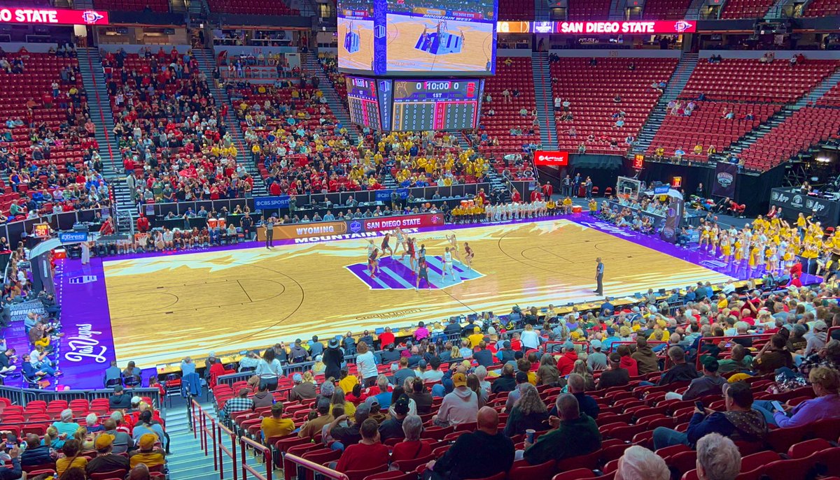 Venue Edge (@venueedge) on Twitter photo This <a href="/MountainWest/">Mountain West</a> WBB 🏀championship between <a href="/wyo_wbb/">Wyoming Cowgirl Basketball</a> and <a href="/Aztec_WBB/">San Diego State Women's Basketball</a> is 🔥 #MWAlwaysDelivers #MWMadness This <a href="/MountainWest/">Mountain West</a> WBB 🏀championship between <a href="/wyo_wbb/">Wyoming Cowgirl Basketball</a> and <a href="/Aztec_WBB/">San Diego State Women's Basketball</a> is 🔥 #MWAlwaysDelivers #MWMadness