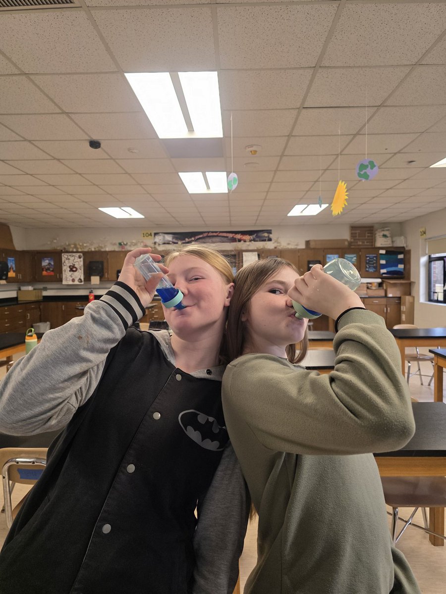 #mycrcs these middle schoolers used baby bottles for "anything but a water bottle."
