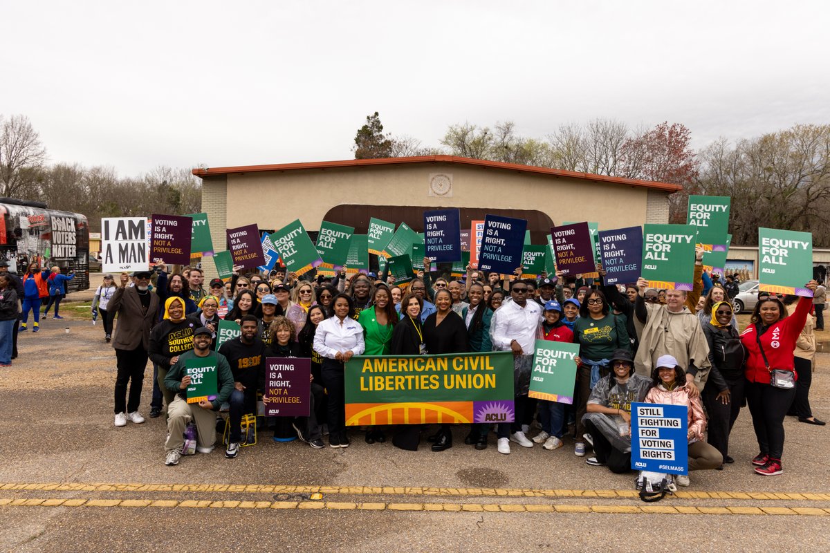 Honored to join the 60th anniversary of Bloody Sunday in Selma. The courage &amp; tenacity of civil rights activists—then and now—fuels our fight. With rising voting restrictions &amp; attacks on racial justice, the struggle is far from over. More determined than ever to push forward.