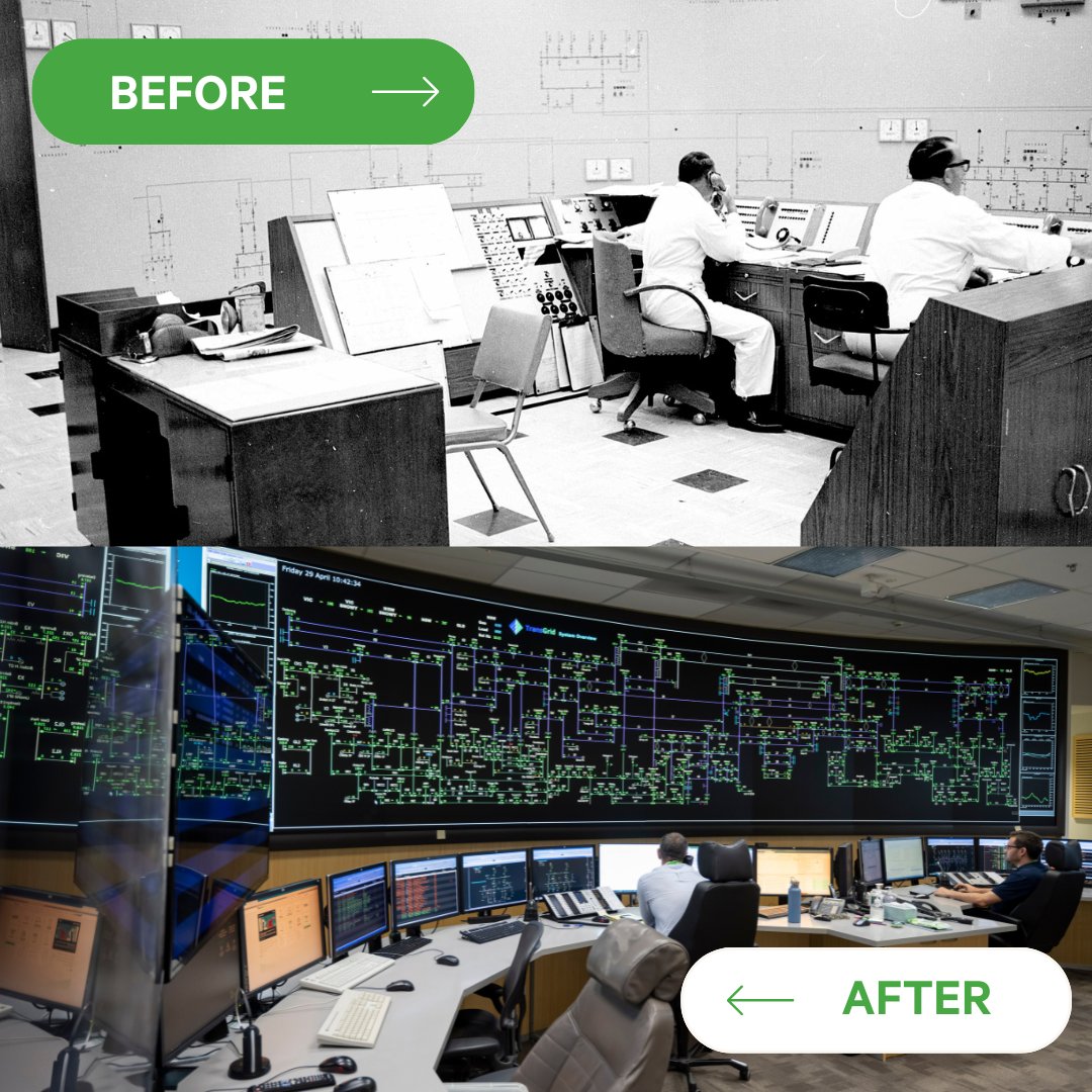 ⚡With large-scale renewables, today's control rooms need to be 𝗳𝘂𝘁𝘂𝗿𝗲-𝗿𝗲𝗮𝗱𝘆. 📊 We’re enhancing data tools to improve response times &amp; ensure a reliable grid for a clean energy future. Learn more: brnw.ch/21wRhW4