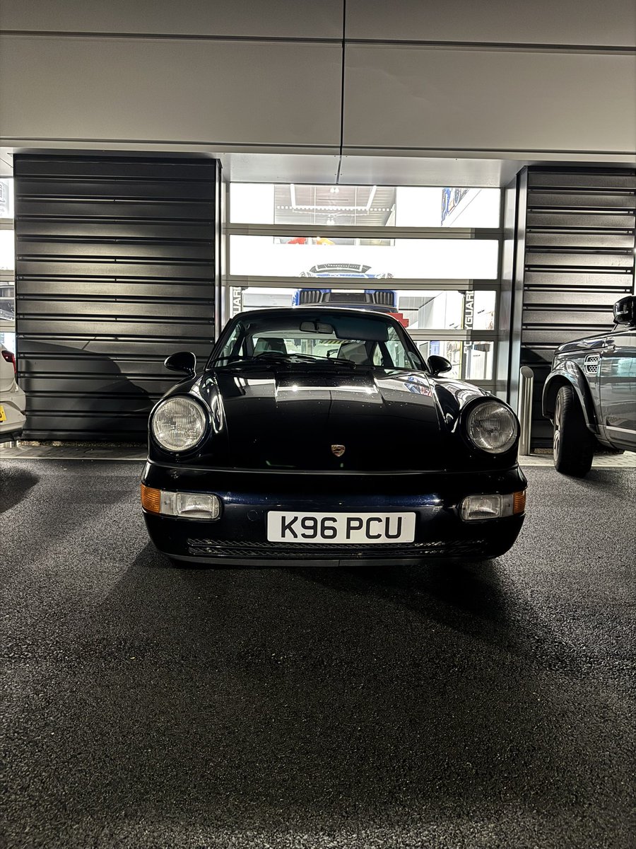 Very impressive new <a href="/PorscheRetail/">Porsche Retail Group</a> in Guildford- the largest “destination” centre in Europe. Crepes were a delicious surprise, as was a battery carrier in the workshop.