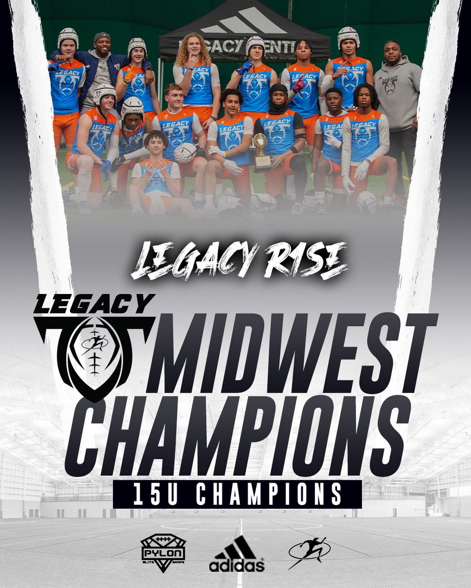 Legacy Football Organization (@legacymi_fball) on Twitter photo Legacy Midwest Champions 7v7 Tournament
15u Champs🏆 Legacy R1SE
<a href="/Legacy_Recruit/">Legacy Recruiting</a> @Legac_CenterMI <a href="/gamebreakerhg/">GameBreaker</a> <a href="/Pylon7on7/">Pylon 7on7 Football</a>
#legacy #jointhemovement Legacy Midwest Champions 7v7 Tournament
15u Champs🏆 Legacy R1SE
<a href="/Legacy_Recruit/">Legacy Recruiting</a> @Legac_CenterMI <a href="/gamebreakerhg/">GameBreaker</a> <a href="/Pylon7on7/">Pylon 7on7 Football</a>
#legacy #jointhemovement