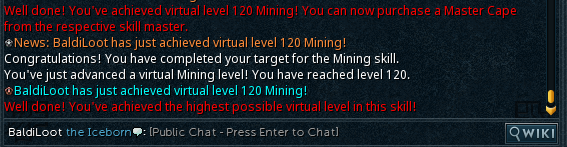 120 mining, another 120 down. Unsure what to go for next