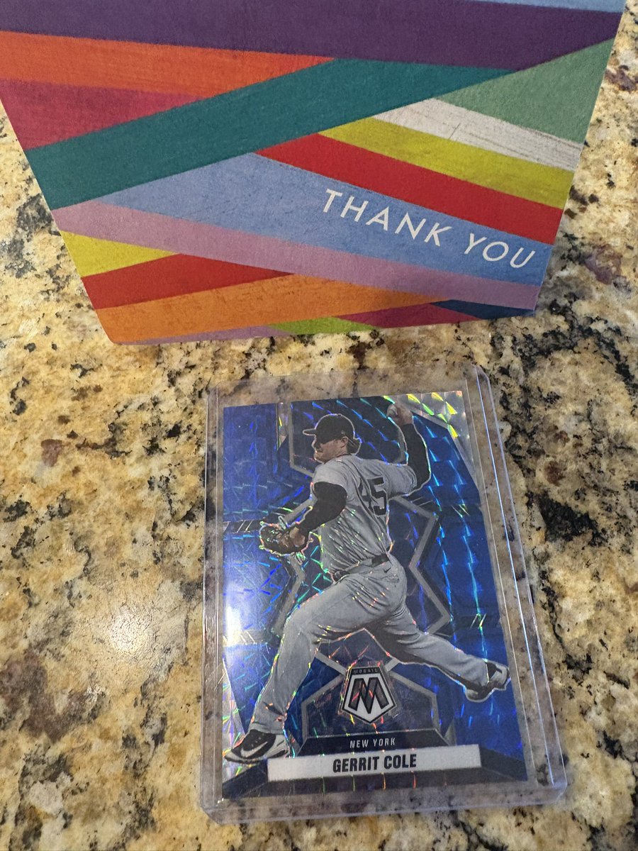 Got the card from <a href="/cardcashers/">Card Cashers/1</a> with a note!  Class act! #PayItForward