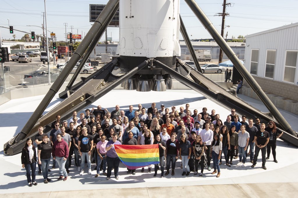 TheMindIced's tweet image. A reminder that space is a place for everyone