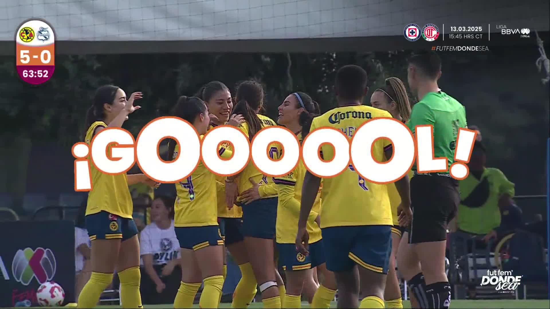 😱😱😱 Es que este golazo de Montse... ¡Disfrútenlo! 🔥#FutFemDondeSea I #SomosDesafiantes⚡️