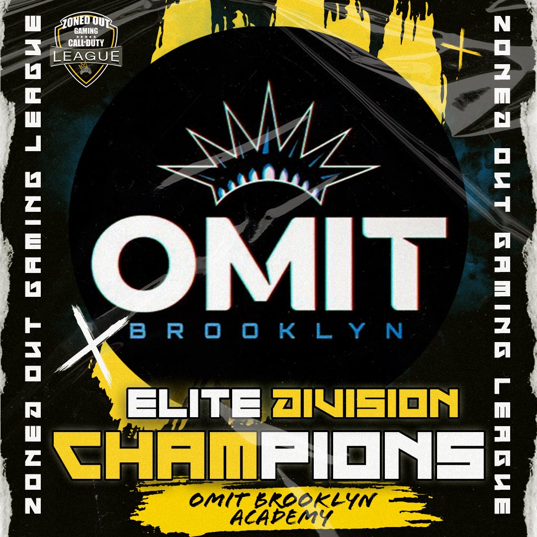 Zoned Out Gaming League (@zglcallofduty) on Twitter photo ๐ Elite Division Champions! ๐
The best of the best has been decided! <a href="/OMiTBrooklyn/">OMiT Brooklyn</a> Academy dominated the Elite Division and now sits at the top as Season 1 Champions! ๐
Their unmatched teamwork, insane gunskill, and clutch performances proved why they belong at the pinnacle ๐ Elite Division Champions! ๐
The best of the best has been decided! <a href="/OMiTBrooklyn/">OMiT Brooklyn</a> Academy dominated the Elite Division and now sits at the top as Season 1 Champions! ๐
Their unmatched teamwork, insane gunskill, and clutch performances proved why they belong at the pinnacle