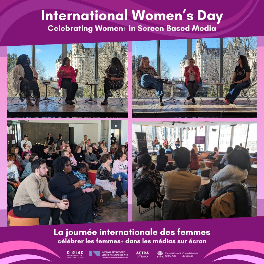 Our speakers shared insightful messages. Thanks for making the end of our 20th Anniversary programming a great success!

Nos oratrices ont partagé des messages astucieux. Merci d’avoir fait de l'événement final de notre programmation du 20e anniversaire un succès formidable !