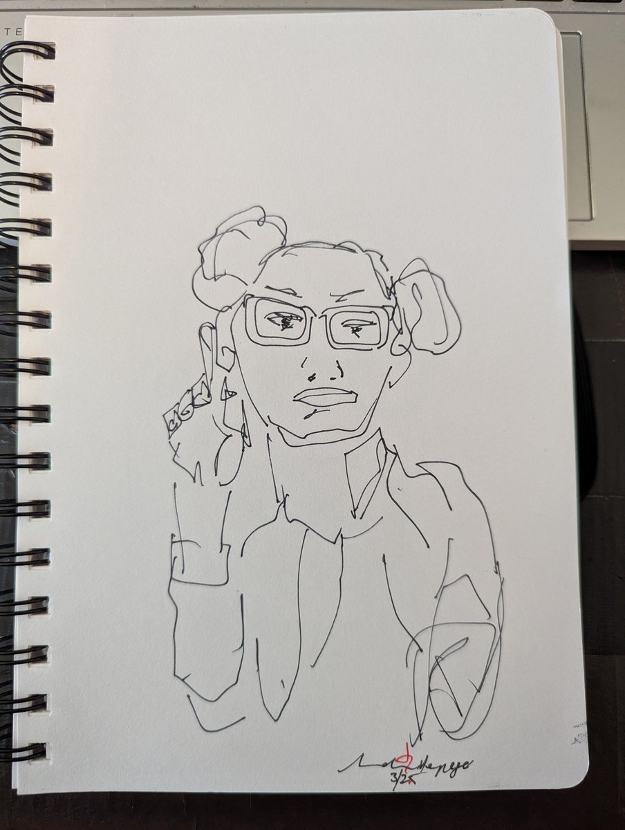 RevHappiness's tweet image. My Face Is the Lens by which You Will Know My Mind

Still suck at drawing faces. But...
This is the process of learning and I never want to forget the joy of the curiosity of learning.
#TheDrumAndPage
#Sketching
#TheJoyOfLearning
#TitlesThatSoundLikePostRockSongs