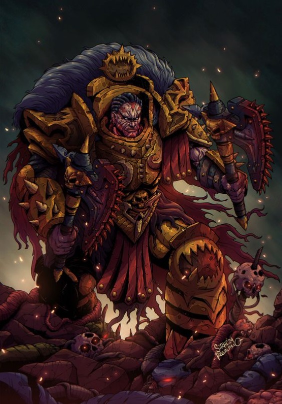 40kARTdotcom's tweet photo. Angron, Daemon Prince of Khorne Cool Art by Christopher Regalario
#warhammer #warhammer40k #WarhammerArt #warhammerfanart #warhammercommunity #art #artwork #40k #angron #daemonprince https://t.co/9j0iQTfTDj