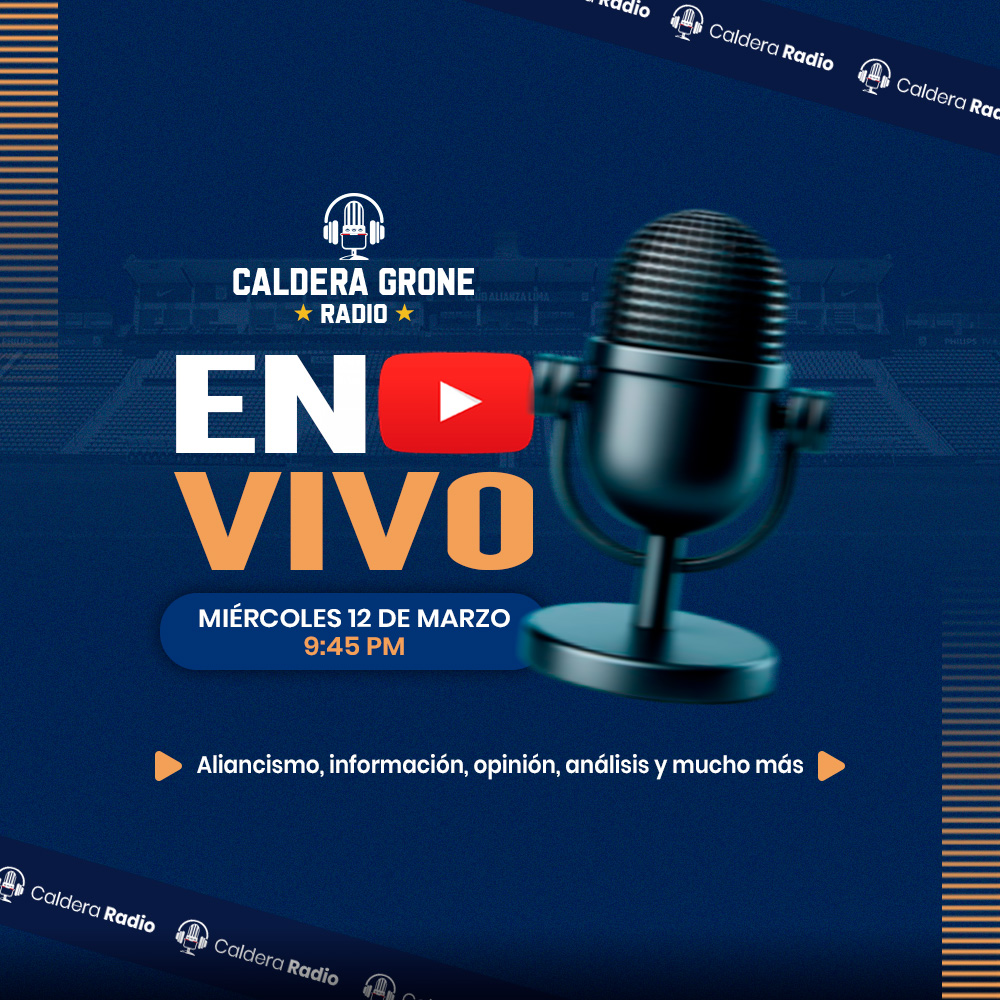 🔴🎙 ¡Caldera Radio en vivo! 🔵⚪

Hoy a las 9:45 p.m. Caldera Radio por YouTube para hablar sobre la clasificación de Alianza Lima a la fase de grupos de la Libertadores.

¡No te lo pierdas! 🔵⚪

Link del en vivo ➡️ youtube.com/live/3pKpJTKu7…

#CalderaRadio