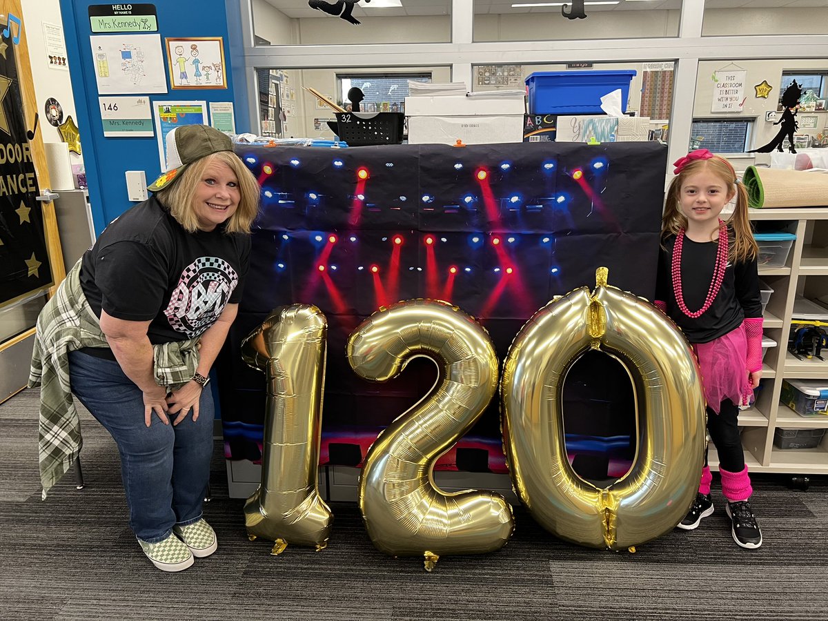 Matt Barrows (@coachbarrowsnkc) on Twitter photo Ashlynn has rocked 120 days with her <a href="/RisingHillElem/">Rising Hill Elem</a> 1st grade teachers!
<a href="/NKCSchools/">NKC Schools</a> Ashlynn has rocked 120 days with her <a href="/RisingHillElem/">Rising Hill Elem</a> 1st grade teachers!
<a href="/NKCSchools/">NKC Schools</a>