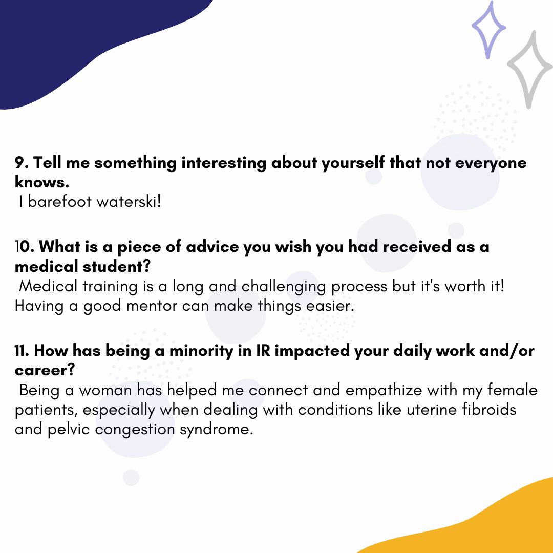 "Clinical IR is my biggest accomplishment" - @lisarauschert @vir_rush Interviewed by @abarry5028 and produced by MSC WIR Chair @ashleylamba1 #twittIR #radchicks #radtwitter #womenshealth
