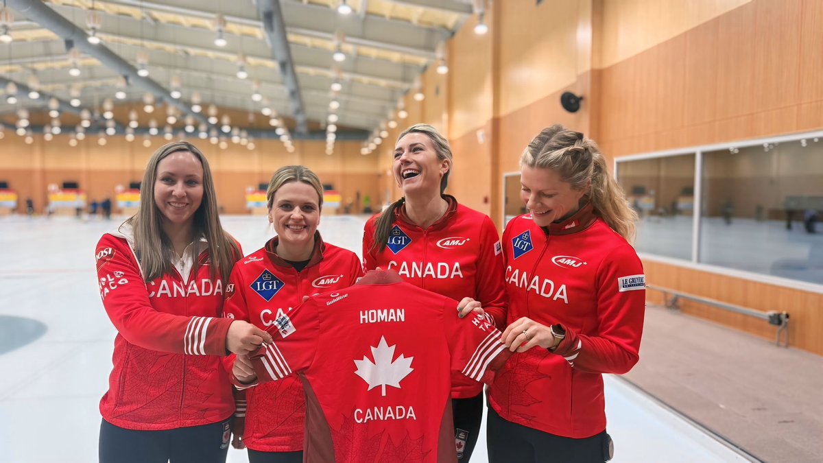 Team Homan 🥌 (@teamhoman) on Twitter photo 🚨 Win an autographed 2025 Team Canada Goldline Curling jersey! 🇨🇦🥌
How to enter:
✅ Follow <a href="/TeamHoman/">Team Homan 🥌</a> & <a href="/GoldlineCurling/">Goldline Curling</a>
✅ Like this post & tag your friends (each tag = one entry)
✅ Bonus: RT for five extra entries 🚨 Win an autographed 2025 Team Canada Goldline Curling jersey! 🇨🇦🥌
How to enter:
✅ Follow <a href="/TeamHoman/">Team Homan 🥌</a> & <a href="/GoldlineCurling/">Goldline Curling</a>
✅ Like this post & tag your friends (each tag = one entry)
✅ Bonus: RT for five extra entries