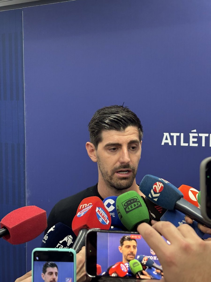 🚨 Courtois: "Simeone's words that it was unfair to disallow Julián Álvarez's penalty? I think UEFA sees it clearly. I'm tired of this victimhood, of always crying about things like this." <a href="/TheAthleticFC/">The Athletic | Football</a>