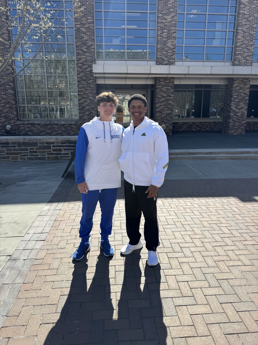 Philly Bandits (@banditsball) on Twitter photo Great see former teammates and friends reuniting on Duke’s campus <a href="/jslater_26/">Jay Slater</a> and <a href="/TrippCaper/">Tripp Capers</a> Great see former teammates and friends reuniting on Duke’s campus <a href="/jslater_26/">Jay Slater</a> and <a href="/TrippCaper/">Tripp Capers</a>