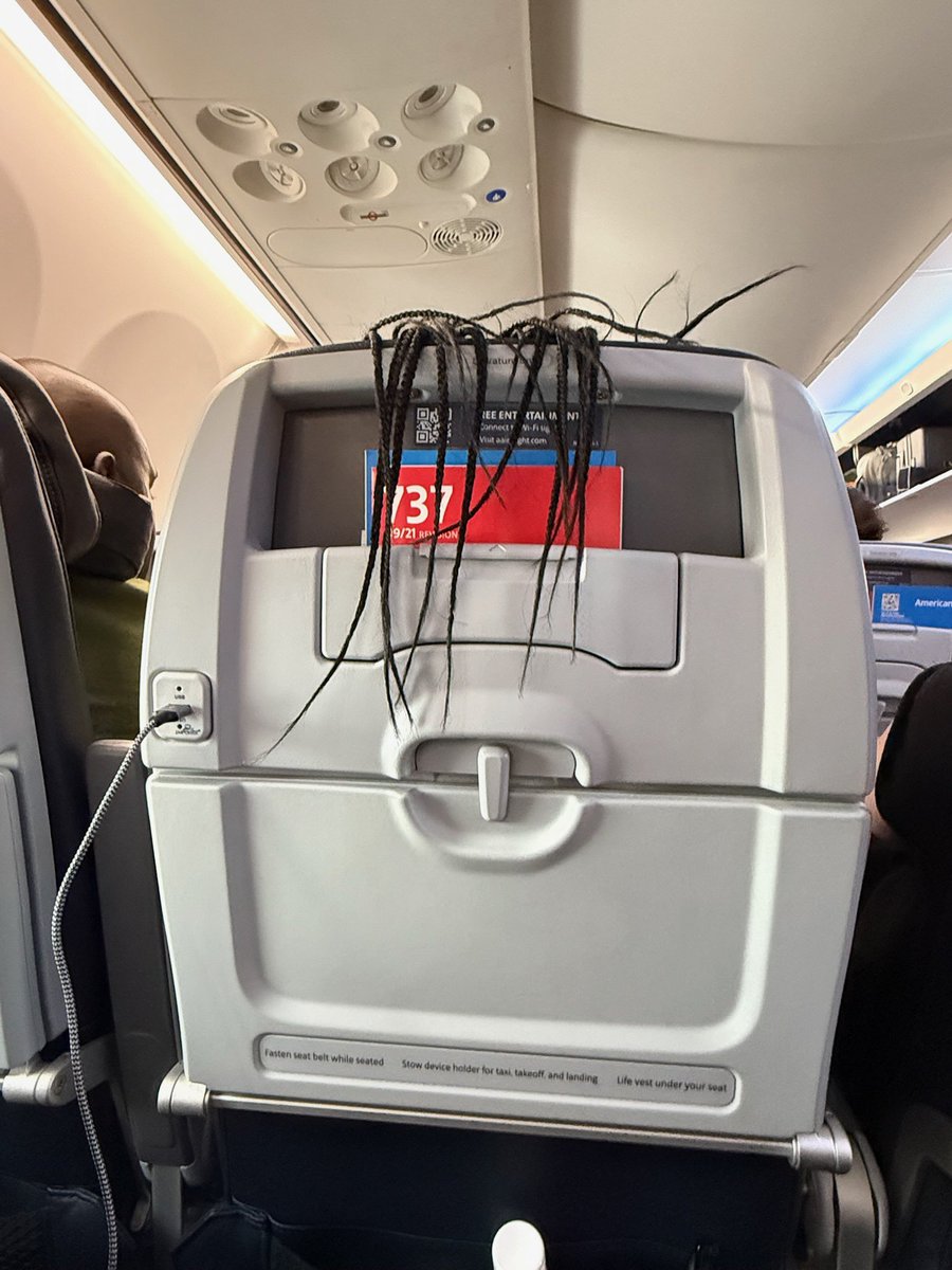 What do you think my remedy was for this? #GodBlessTexas #FlyerShame