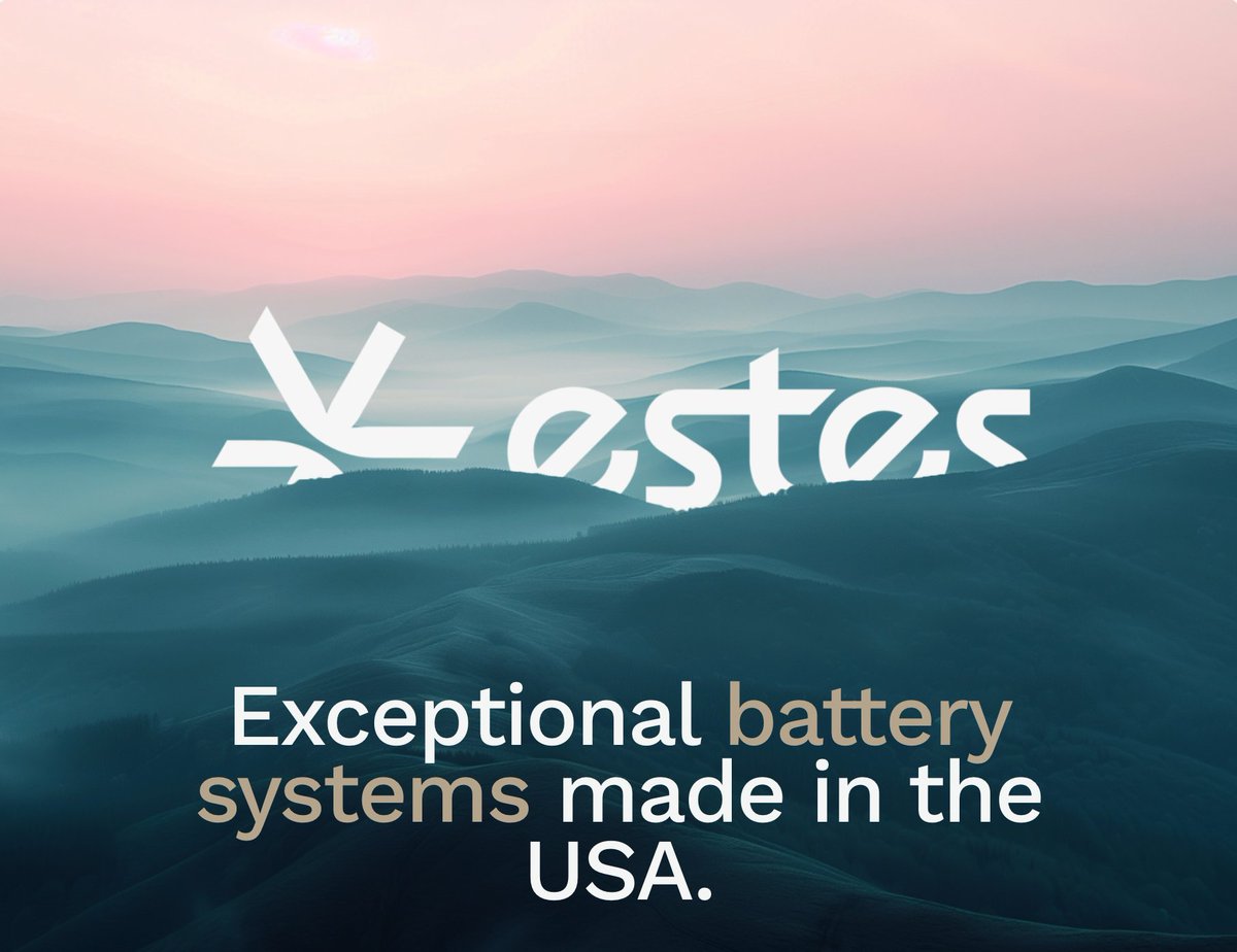 withtenacity's tweet image. Coming out of stealth, Estes Energy is building a chemistry-agnostic battery platform manufactured in the United States.