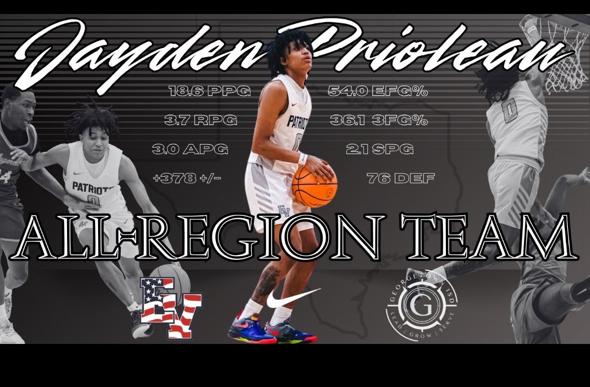 Jayden Prioleau (@jaydenprioleau) on Twitter photo Blessed to be selected on All Region Team, thank you coaches and teammates🙏🏾!@EV_Hoops <a href="/CoachKen_Smith/">Kendall Smith</a> Blessed to be selected on All Region Team, thank you coaches and teammates🙏🏾!@EV_Hoops <a href="/CoachKen_Smith/">Kendall Smith</a>