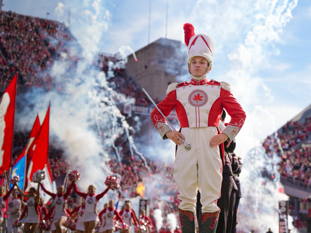The Ohio State University Marching Band invites students in grades 6–12 to attend a free clinic on campus for introduction, instruction, and development of their drum major skills in the Ohio State style!

📆 : April 19, 2025
Register: tbdbitl.osu.edu/events/2025-dr…