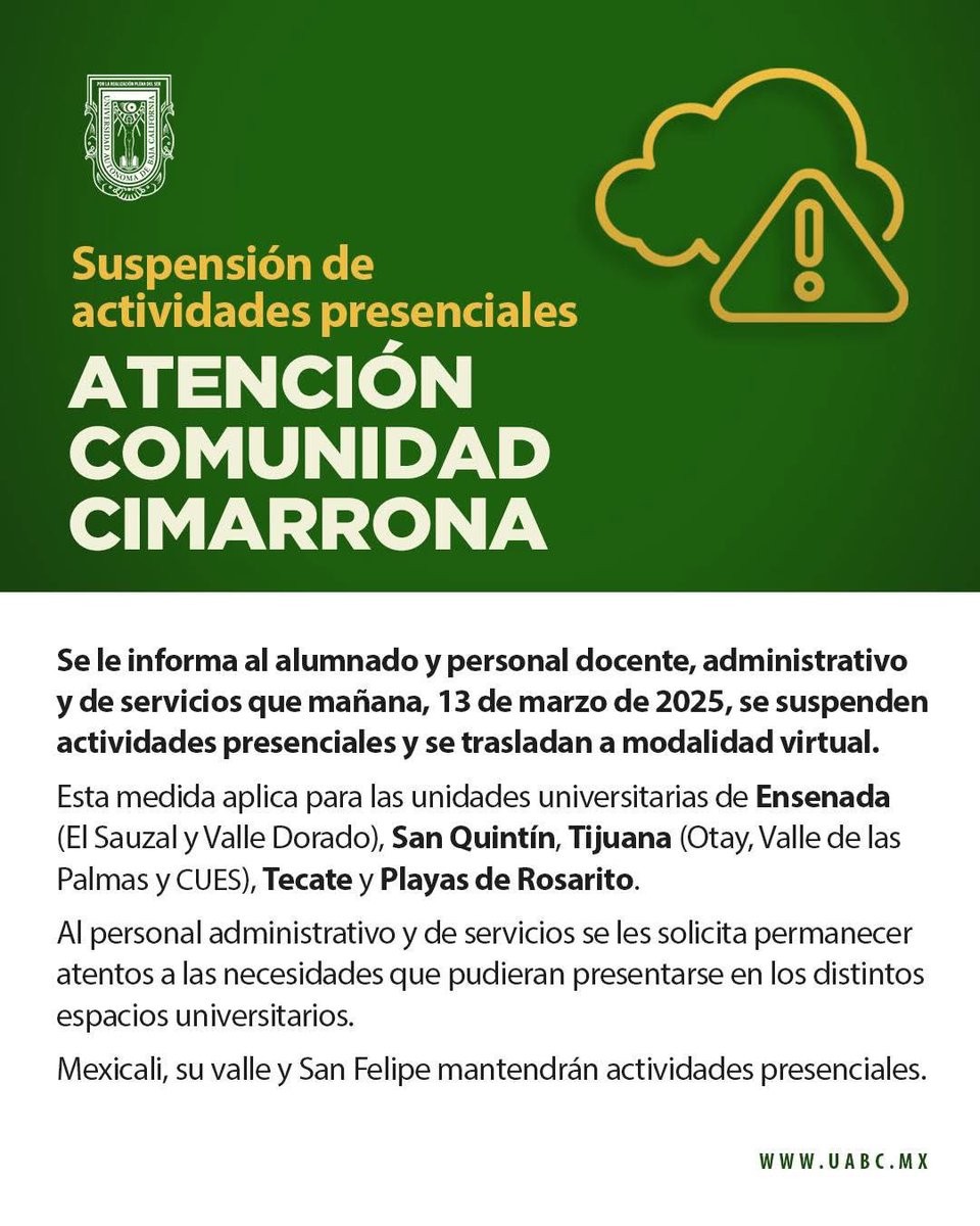 Atento aviso para nuestra comunidad, nos trasladamos a la modalidad virtual, ahí nos vemos!