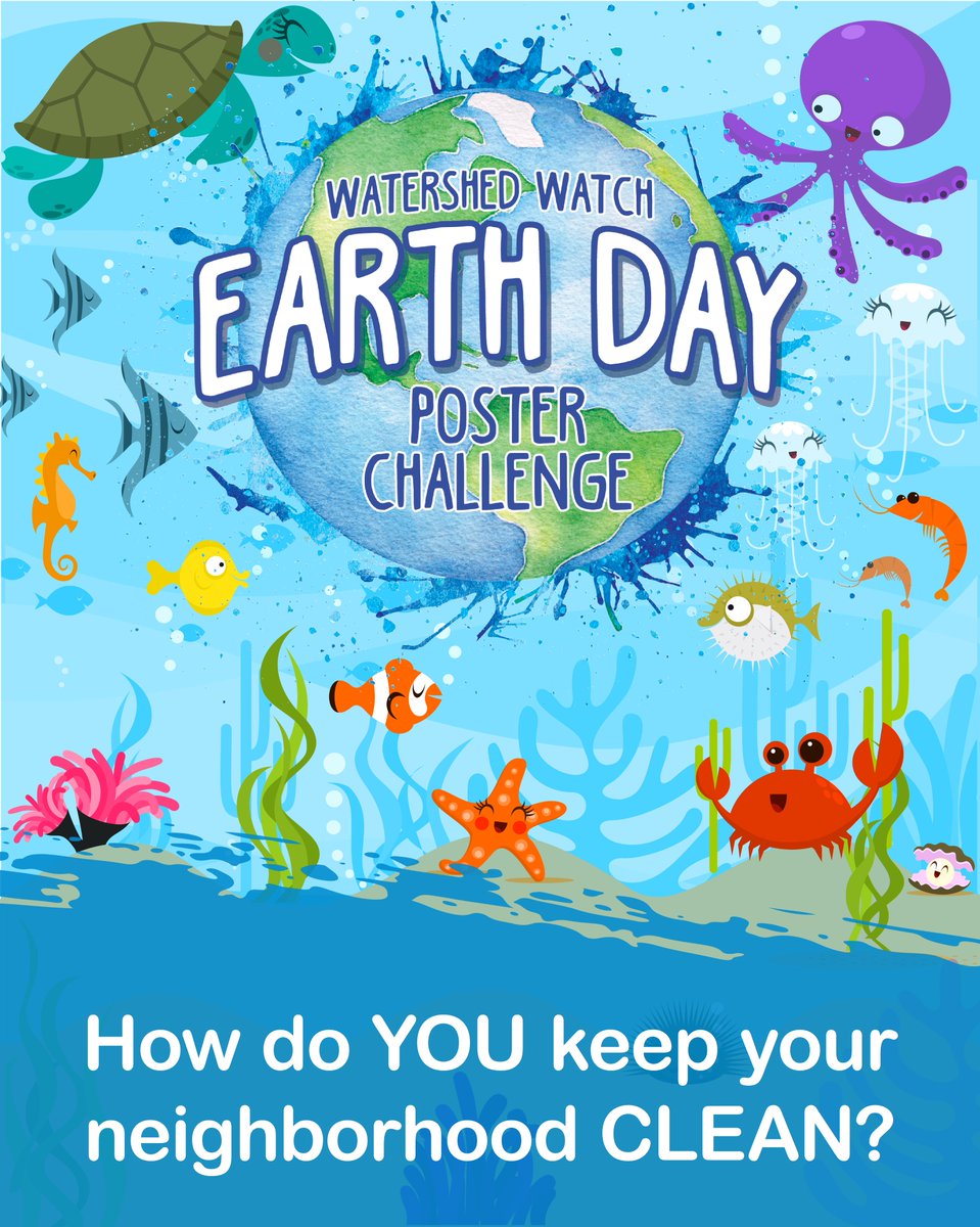 There’s still time! Students K-8 in Santa Clara Valley: Enter the #WatershedWatch #EarthDayPosterChallenge by 3/18 for your chance to win up to $250 + have your art featured in local storm water pollution prevention campaigns. mywatershedwatch.org/posterchalleng…