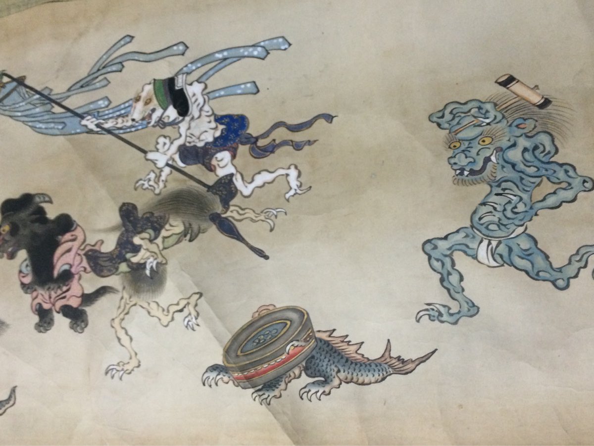 chin25454's tweet photo. #妖怪
#妖怪は良いぞ
#百鬼夜行絵巻
#香港x日本交遊妖怪祭
#香港百鬼夜行
#silveralan(@silveralan1982 )さん
#変化師オリ(@ori_cos718 )さん
【百鬼夜行絵巻】
香港で開催されたsilveralan(@silveralan1982 )さんと変化師オリ(@ori_cos718 )さん共同主催の香港x日本交遊妖怪祭素敵でしたね! https://t.co/ADn3bnm3hg
