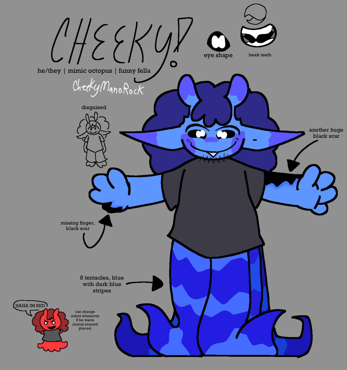 || new pinned with new ref!

|| character: he/they, pan, adult
|| admin: any/it, minor

|| character reference pic