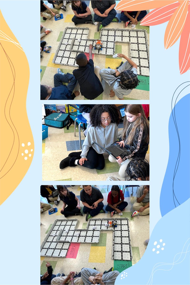 TurtleCreek_Vex's tweet image. Third graders in Mrs. Miller’s class previously completed VEX’s Ocean lab activity 🐠🪼🦀
#VEXGO
#Robotics
#Coding