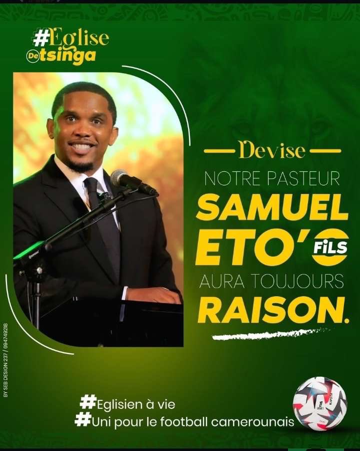 Eto'o David Pierre tweet media